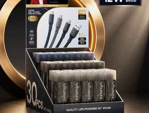 Kabel Micro 2.4A 12W VIVAN CTM100 G2